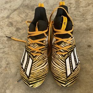 ADIZERO 10.0 ZUBAZ FOOTBALL CLEAT 7 worn twice